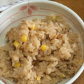 ガッチャン5's cooksnap of when they made 新生姜とコーンの炊き込みごはん♪.