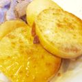 kawaramono's cooksnap of when they made 【簡単】うまうま照焼きde大根ステーキ♡.