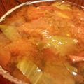 skywalkerK's cooksnap of when they made シロさんのトマト味噌汁.