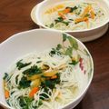 あかぽこママ's cooksnap of when they made 給食風♪すましそうめん.