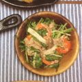 ayaka☆mu's cooksnap of when they made 簡単水菜サラダ★.