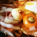 どうしてこうなった's cooksnap of when they made 捨てないで！くず野菜で野菜出汁.