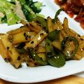 Yuzuksc's cooksnap of when they made 5分副菜♥じゃがいもとピーマンのきんぴら.