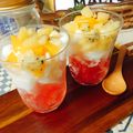 クックloveまま☆'s cooksnap of when they made 七夕〜ブルーゼリー カルピスシャーベット.