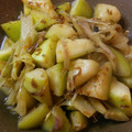 美味しい嬉しい's cooksnap of when they made 夕顔（or冬瓜） とみょうがの油いため.