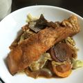 ポメちょん's cooksnap of when they made 野菜いっぱい☆鮭のちゃんちゃん焼き。.