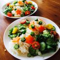 悠ママ's cooksnap of when they made 七夕に冷やし中華♡天の川で待ち合わせ.