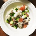 Estebana's cooksnap of when they made カレーのお供！ビーンズチャット・豆サラダ.