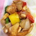 カーシャかゆ's cooksnap of when they made 鶏とピーナッツの中華炒め.