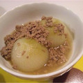 まりもまん's cooksnap of when they made 丸ごと新玉ねぎ♪ひき肉あんでとろ～り.