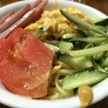 ゴリラちょっぷ's cooksnap of when they made ゆで鶏の冷やし中華 胡麻だれの作り方.