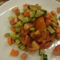 ☆baobab☆'s cooksnap of when they made レタスがない時☆サイコロサラダ.