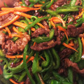 miho3miho3's cooksnap of when they made 本格簡単中華☆青椒肉絲.