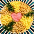hana＊kana's cooksnap of when they made ひな祭り♡三色そぼろで可愛いカップライス.
