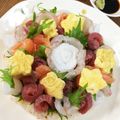 ぽこちゃんキュート's cooksnap of when they made 簡単☆お寿司ケーキ☆.