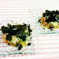SP♪'s cooksnap of when they made 豆苗ともやしの海苔サラダ♪.