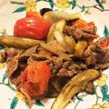 ねこビーム's cooksnap of when they made シンプル簡単✿牛肉となすのトマト炒め.