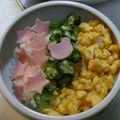 luina's cooksnap of when they made 七夕に☆星型抜くだけ簡単！天の川ちらし.