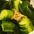 ひめままりん's cooksnap of when they made 胡瓜とワカメの酢の物.