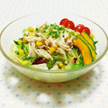 まあまま☆0403's cooksnap of when they made 麺つゆいらず＊鶏ささみの冷やしうどん.