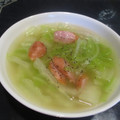ジョングレ's cooksnap of when they made 白菜とハムの中華スープ.