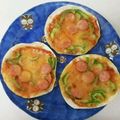 なしきち's cooksnap of when they made 簡単 餃子の皮 アレンジ！ピザ♡.
