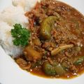 I♡BOY's cooksnap of when they made 茄子のキーマカレー.