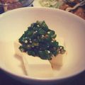 梨にゃんこ's cooksnap of when they made 冷奴たたきオクラのせ.