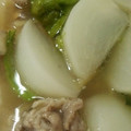 PaoPaoPon's cooksnap of when they made 豚こまとかぶのさっと煮.