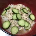 新米まま♪'s cooksnap of when they made 屋台オヤジの「簡単あっさり夏バテ丼」.