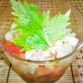 coyoyoc's cooksnap of when they made トマトのカクテルサラダ♪.