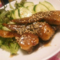 しょみ一's cooksnap of when they made こってり手羽先の唐揚げ.