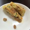 あいじー嫁's cooksnap of when they made 離乳食完了期〜納豆と野菜のふわふわ卵焼き.
