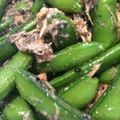 nakemam's cooksnap of when they made ＊スナップエンドウのたっぷり胡麻和え＊.