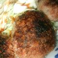 ☆くらら☆'s cooksnap of when they made 豚挽き肉の簡単☆激うまメンチカツ風.