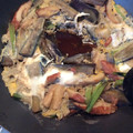 フランクフルトJr's cooksnap of when they made なすとちくわの卵とじ.