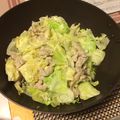 かなぴょー's cooksnap of when they made キャベツと豚のゴマ塩ダレ蒸し.