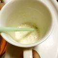クックQMU3UW☆'s cooksnap of when they made 桃とバナナのヨーグルト❀シェイク❀.