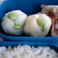 さぁ★たぁ★'s cooksnap of when they made チーズポテト（エンドウ豆）お弁当のおかず.