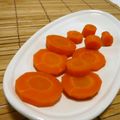 赤い電話's cooksnap of when they made レンジで5分！にんじんの白だし煮☆.