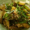 由芽15's cooksnap of when they made ナメコとナスのとろ～り♡炒め.