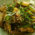 由芽15's cooksnap of when they made ナメコとナスのとろ～り♡炒め.