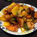 ｍｋちゃん's cooksnap of when they made 塩麹漬ささ身と野菜の甘酢炒め.