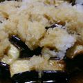 クロ38's cooksnap of when they made 揚げナスのポン酢大根おろしのせ.