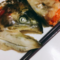 華紺青's cooksnap of when they made サーモンの「かぶと」塩焼き、簡単経済的.