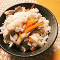 chaki58's cooksnap of when they made ☆簡単☆舞茸の炊き込みご飯.