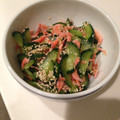 猫リン's cooksnap of when they made 生桜えびときゅうりのナムル.