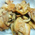 nanaきち's cooksnap of when they made チキンとエリンギのバター醤油炒め.