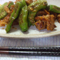 shu☆shu☆'s cooksnap of when they made しし唐と豚肉のピリ辛炒め.