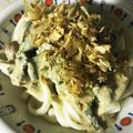 naru0u0's cooksnap of when they made 簡単！梅〜豆乳胡麻ダレ 蕎麦うどんと♩.
